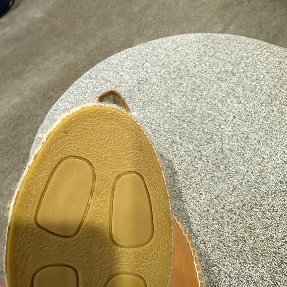 Steven By Steve Madden Womens Ellaine Leather Espadrilles Tan 6M new w/o tags - Picture 4 of 8